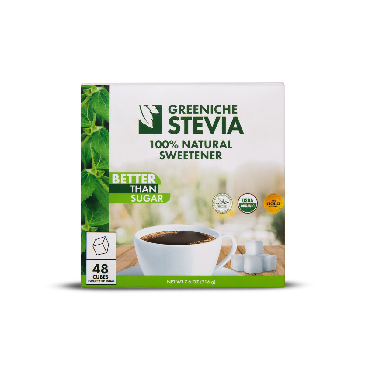 GREENICHE STEVIA CUBES 48's